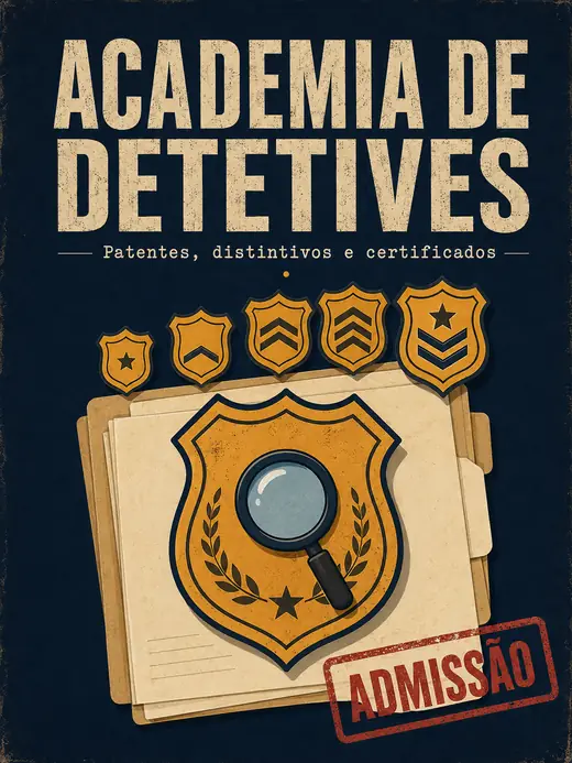 Capa do bônus Academia de Detetives