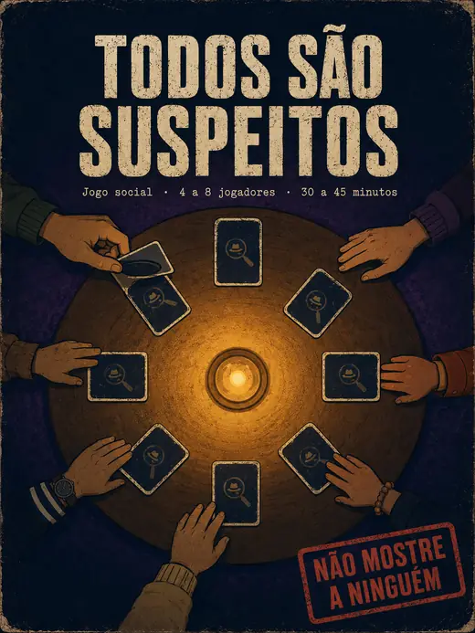 Capa do bônus Todos São Suspeitos